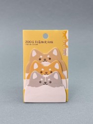 Блок стикер для записей "Dog ears", yellow