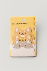 Блок стикер для записей "Dog ears", yellow