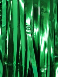Праздничный занавес, дождик для фотозоны "Rain", green (100*200 см)