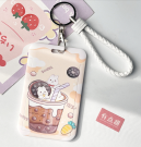 Футляр для карт "Milkshake with cookies"