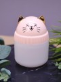 Настольный увлажнитель воздуха - ночник "Cat", pink, (портативный, USB