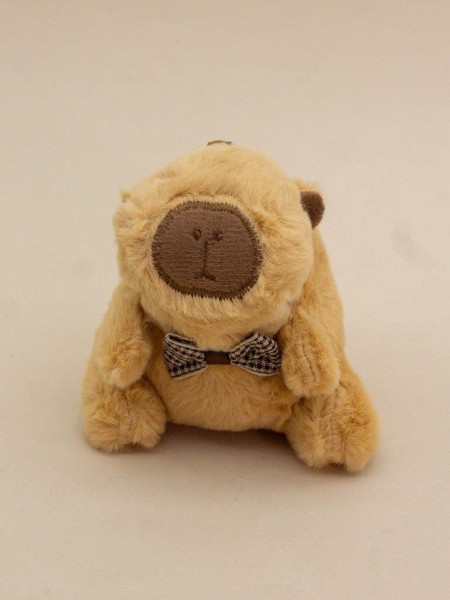 Плюшевый брелок "Capybara mix", brown (10 см) 