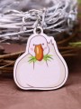 Брелок ECO из дерева «Tasty dinner»