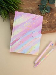 Блокнот (B6) "Pastels stars", rainbow (18.5*13)