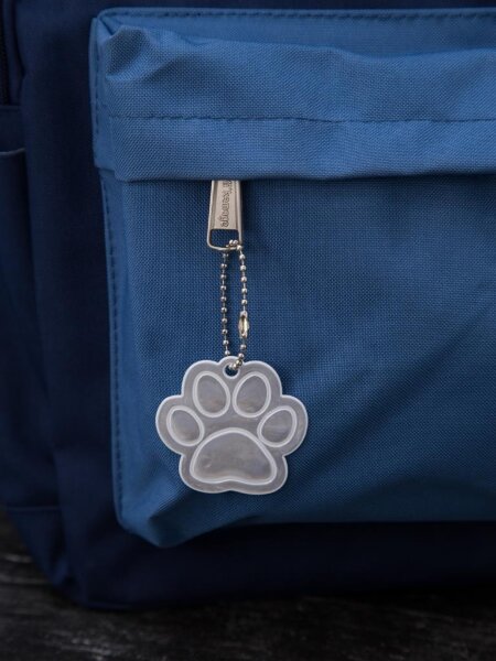 Светоотражающий элемент (фликер) "Paw", брелок 
