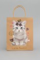 Пакет подарочный «Furry friends», little princess (21*25.5*10)