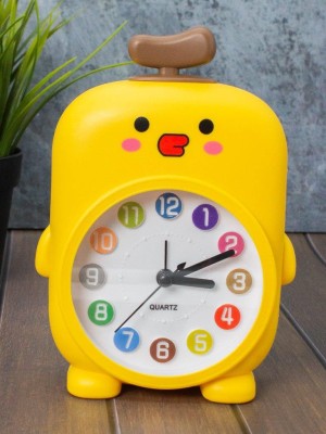 Часы-будильник «Rainbow duck», yellow