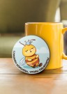 Подставка под горячее iLikeGift "Слишком королева, чтобы объяснять", 9см