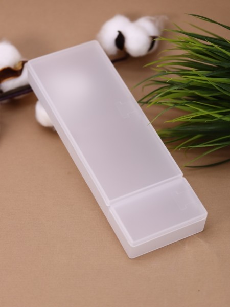 Пенал "Plastic square", white 