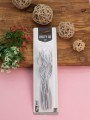 Набор свечей 10 шт. "Wavy spark", silver (14 см)