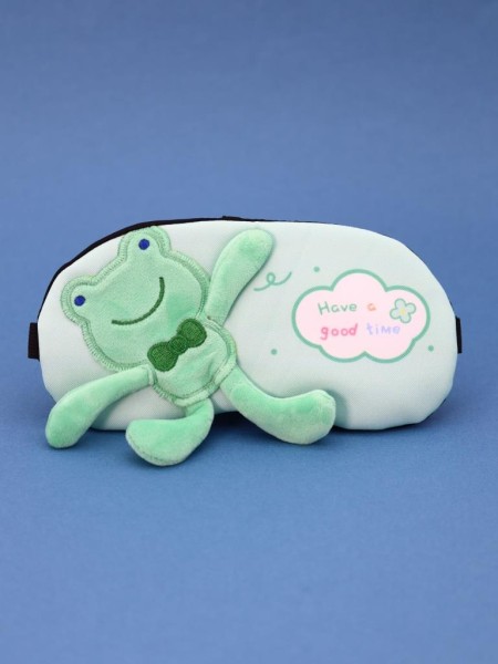 Маска для сна гелевая "Give me a hug", frog 