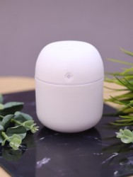 Настольный увлажнитель воздуха - ночник "Lucky flower", white, (портативный, USB)