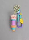 Брелок-антистресс "Long neck pig", pink (6,5 см)