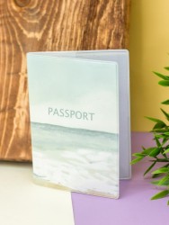 ОБЛОЖКА ДЛЯ ПАСПОРТА "Sea breeze", плотность 600 мкм