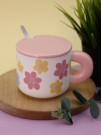Кружка «Flower power», pink (450 ml)