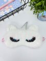 Маска для сна "Unicorn eyelashes", white