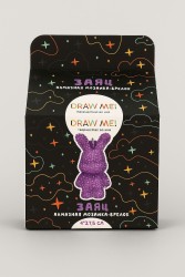 Алмазная мозаика на брелке Draw Me! «Purple hare», (4*3*7.5 см)