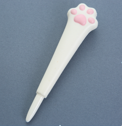 Ручка-сквиш "Soft paw", white
