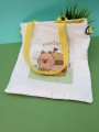Сумка шоппер "Capybara in a burger", white