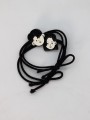 Набор резинок для волос GIRLY 2 шт. "Funny friends, kids", black