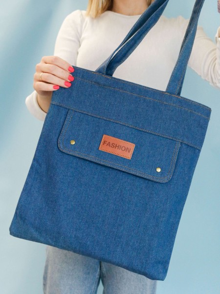 Сумка шоппер "Fashion", blue 