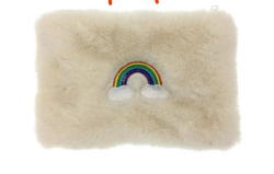 Кошелек "Plush rainbow", white