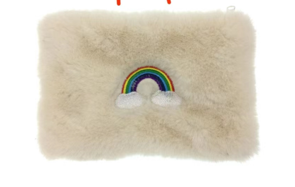 Кошелек "Plush rainbow", white 