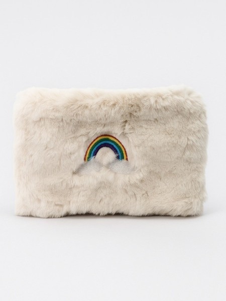 Кошелек "Plush rainbow", white 