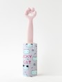 Ролик для чистки одежды "Pink paw of a cute cat", 10 см*60 листов