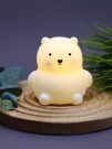 Ночник "Bear plaid bow", yellow