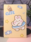 Зеркало "Cute bunny", yellow