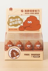 Точилка для карандашей "Poop", шоу-бокс 24 шт.