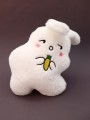 Мягкая игрушка "Crooked Rabbit with a Carrot", 20 см
