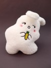 Мягкая игрушка "Crooked Rabbit with a Carrot", 20 см