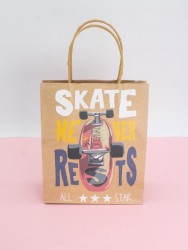 Пакет подарочный крафтовый «CoOol», skate (21*25,5*10)