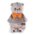 Мягкая игрушка "Кот Басик в галстуке-бабочке" (22 см)