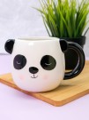 Кружка керамическая «Panda with ears», white