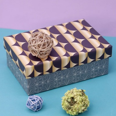 Подарочная коробка «Patterns 1», 18*12*7