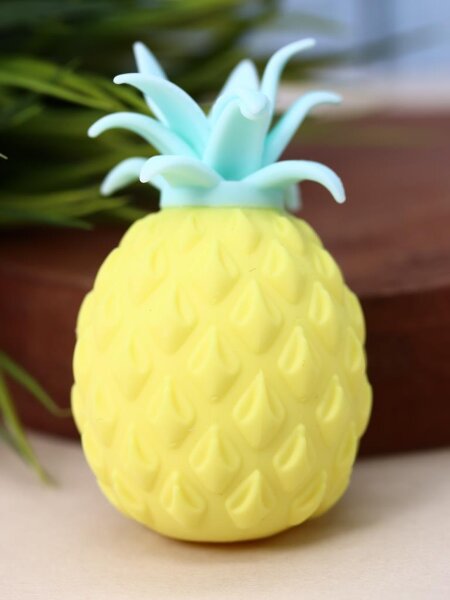 Мялка - антистресс «Pineapple squeeze toy», yellow 