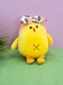 Мягкая игрушка "Chick bow", yellow, 20 см