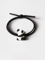 Резинка для волос GIRLY "Panda", black