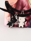 Набор резинок для волос GIRLY 2 шт. "Funny friends, bears", black