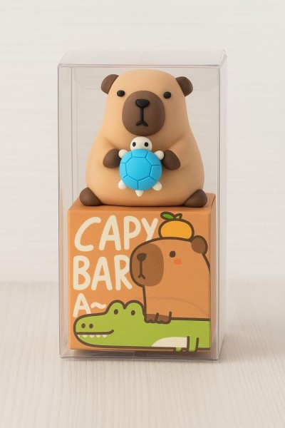 Точилка для карандашей "Capi and the turtle", brown 