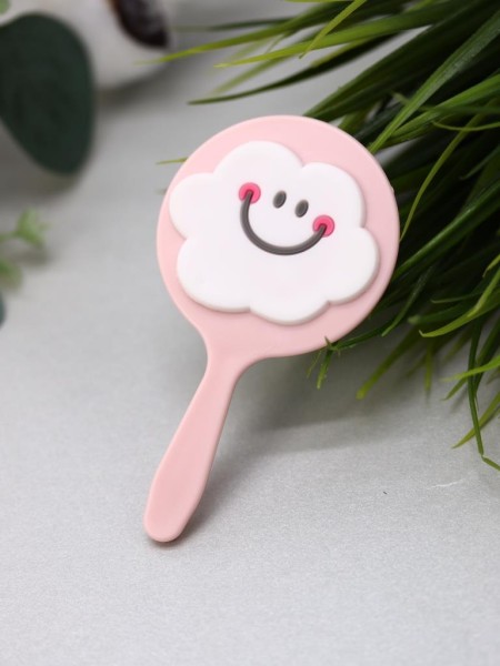 Зеркало "Smiling cloud", pink 