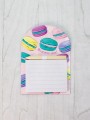 Магнитный блок для записей с карандашом «Macaroon», pink, 10х14 см