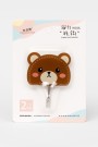 Крючок на липучке «Bear», brown