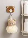 Крючок на липучке «Bear», brown