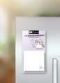 Магнитный блок для заметок  ПО-ПЛАНУ. "Unicorn", плотность 80 г.