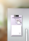 Магнитный блок для заметок  ПО-ПЛАНУ. "Unicorn", плотность 80 г.