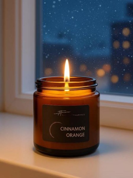 Свеча ароматическая в банке "Cinnamon Orange", 50 гр 